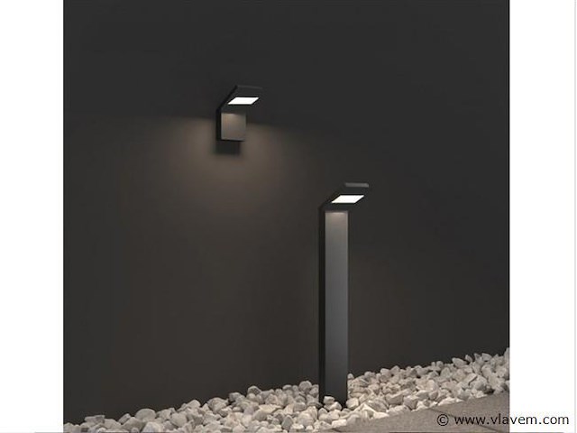 8 x gt 60 design wand lamp zwart - afbeelding 2 van  7