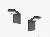 8 x gt 60 design wand lamp zwart