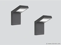 8 x gt 60 design wand lamp zwart - afbeelding 3 van  7