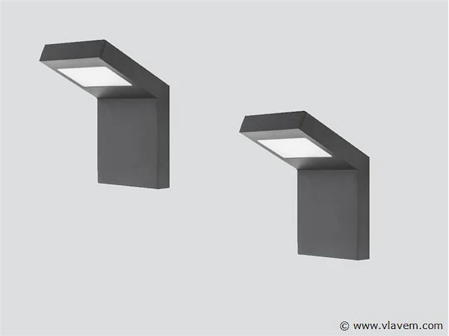 8 x gt 60 design wand lamp zwart - afbeelding 7 van  7