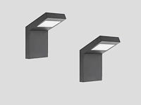8 x gt 60 design wand lamp zwart - afbeelding 3 van  7