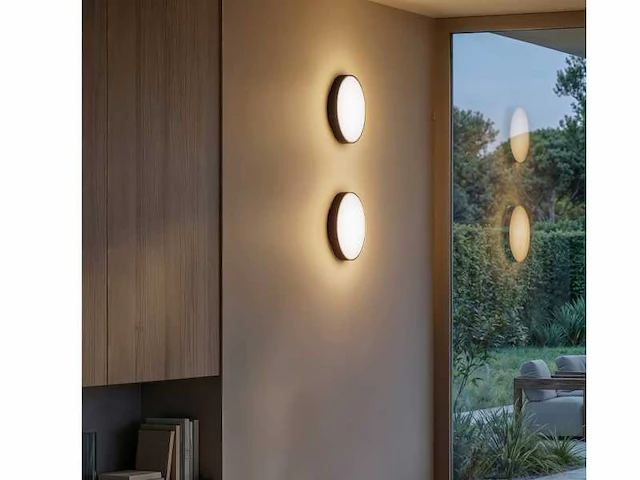 8 x gt ato plafond led lamp goud ip54 - afbeelding 4 van  4