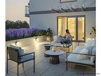 8 x gt cara led buiten wandlamp opaal - afbeelding 3 van  7