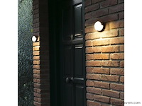 8 x gt cara led buiten wandlamp opaal - afbeelding 5 van  7