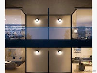 8 x gt cara led buiten wandlamp opaal - afbeelding 4 van  7