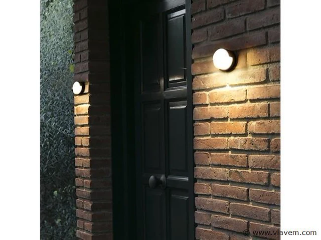 8 x gt cara led buiten wandlamp opaal - afbeelding 5 van  7