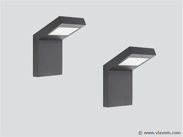8 x gt design wand buiten lamp zwart - afbeelding 7 van  7