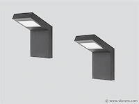 8 x gt design wand buiten lamp zwart - afbeelding 3 van  7
