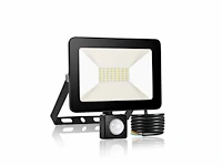 8 x gt ilux 30 watt led breedstraler + pir - afbeelding 8 van  8