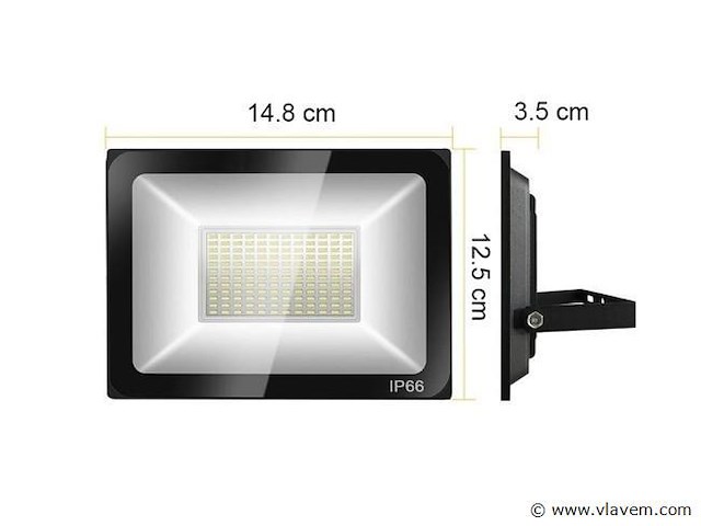 8 x gt ilux led breedstraler 30 watt - afbeelding 3 van  9