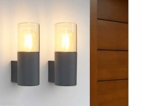 8 x gt lumen gold 50 wand lampen