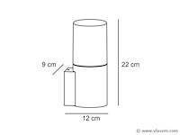 8 x gt lumen sensor wand lampen - afbeelding 3 van  7