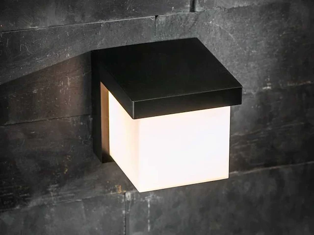 8 x gt trope led wand armatuur zwart - afbeelding 2 van  7