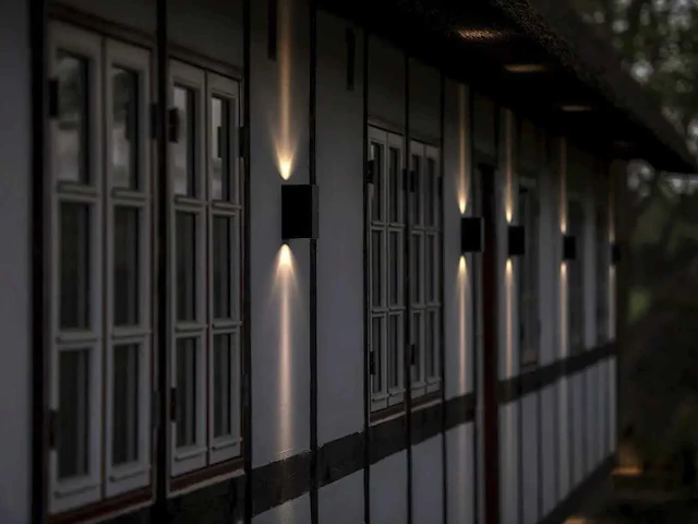 8 x gt walilight eco wand lampen zwart - afbeelding 5 van  7