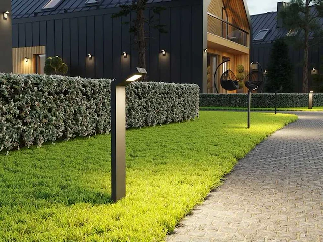 8 x gt60 grond lampen zwart - afbeelding 1 van  9