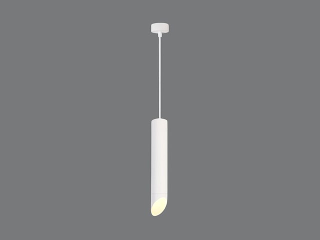 8 x gu10 decoratief hanglamp cilinder zand wit 30cm - afbeelding 3 van  3