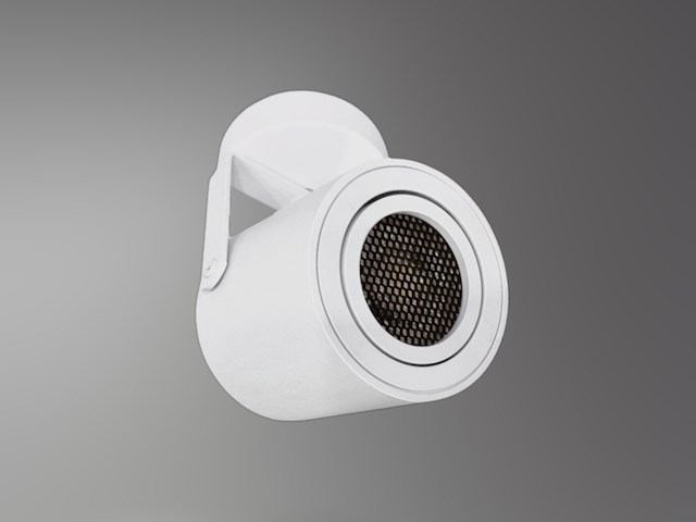 8 x gu10 opbouwspot armatuur cilinder zand wit draaibaar - afbeelding 6 van  8