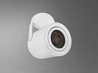 8 x gu10 opbouwspot armatuur cilinder zand wit draaibaar - afbeelding 6 van  8