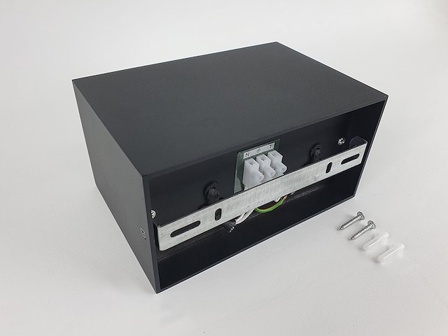 8 x gu10 opbouwspot armatuur dual fittingen zwart kantelbaar - afbeelding 6 van  7