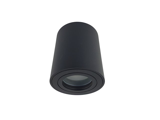 8 x gu10 waterdicht opbouwspot armatuur zwart 9,5cm - afbeelding 4 van  7
