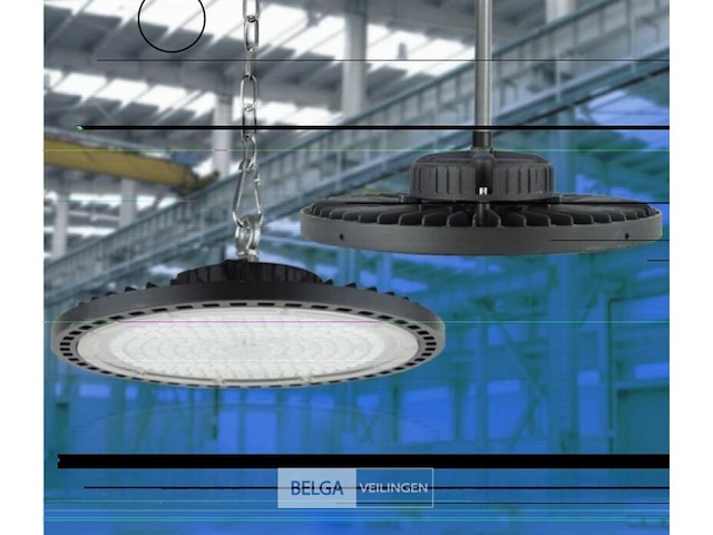 8 x highbay ufo 150w - pro design smd - dimbaar - koud wit 6500k - afbeelding 4 van  10
