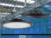 8 x highbay ufo 150w - pro design smd - dimbaar - koud wit 6500k - afbeelding 4 van  10