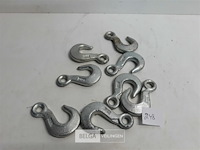 8 x hijshaken verzinkt 250 kg - afbeelding 2 van  3