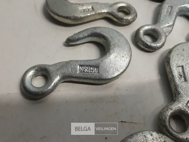 8 x hijshaken verzinkt 250 kg - afbeelding 3 van  3