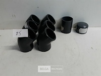 8 x hulpstukken 32 mm drukleinding lijmverbinding