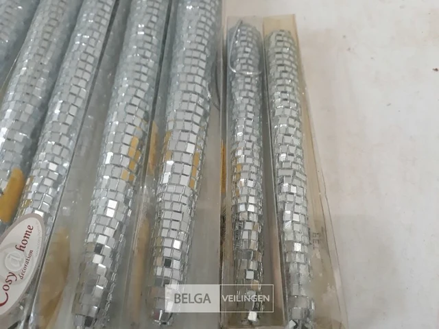 8 x ijspegel 2 assorti zilver - afbeelding 3 van  3