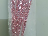 8 x ijspegel 4 stuks roze 18 cm - afbeelding 3 van  3