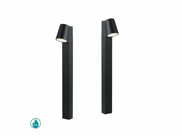 8 x intec sintesi led design lamp zwart - afbeelding 2 van  2
