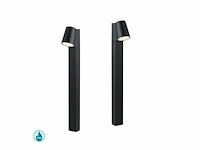 8 x intec sintesi led design lamp zwart - afbeelding 2 van  2