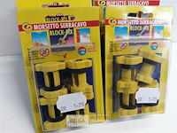 8 x kabelspanners 4 stuks pvc block-fix - afbeelding 3 van  3