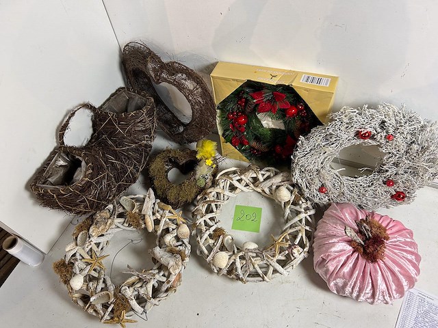 8 x kerstdecoratie - afbeelding 1 van  3