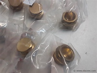 8 x knelkoppeling eindstop koper 22 mm - afbeelding 2 van  2