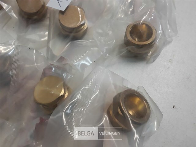 8 x knelkoppeling eindstop koper 22 mm - afbeelding 3 van  3