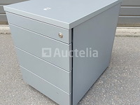 8 x ladeblokken hout grijs topblad - afbeelding 4 van  6