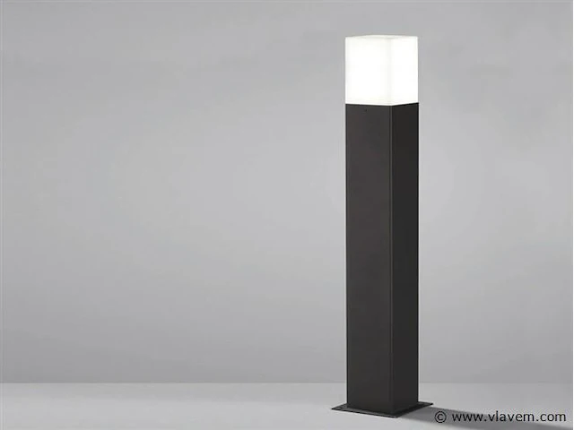 8 x largo 50 buiten lamp dimbaar zwart - afbeelding 3 van  8