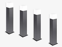8 x largo 50 buiten lamp zwart - afbeelding 2 van  8