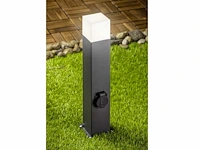 8 x largo 50 schuko buiten lamp zwart - afbeelding 7 van  7