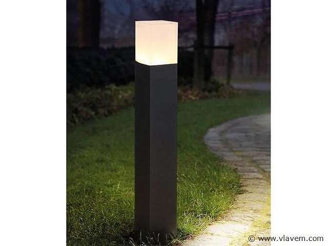 8 x largo 80 buiten lamp dimbaar zwart - afbeelding 1 van  9