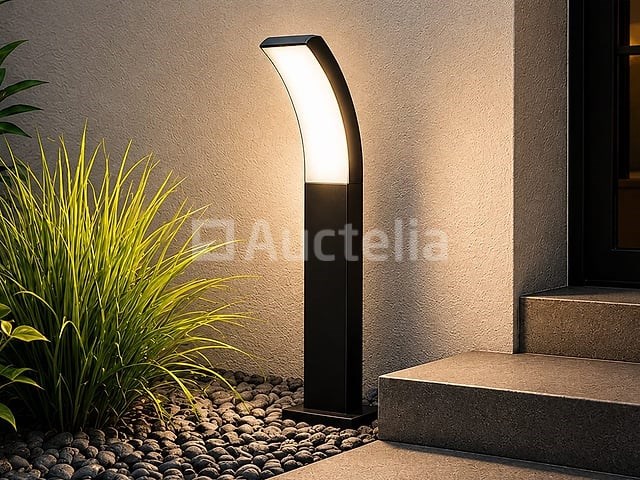 8 x led buiten sokkel lamp – 12w – 4200k neutraal wit - zwart – ip65 – prestige-2 - afbeelding 5 van  5