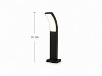 8 x led buiten sokkel lamp – 12w – 4200k neutraal wit - zwart – ip65 – prestige-2 - afbeelding 3 van  6