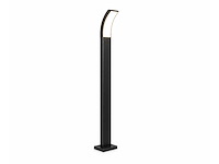 8 x led buiten sokkel lamp – 12w – 4200k neutraal wit - zwart – ip65 – prestige-4 - afbeelding 8 van  10