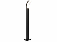 8 x led buiten sokkel lamp – 12w – 4200k neutraal wit - zwart – ip65 – prestige-4 - afbeelding 2 van  5