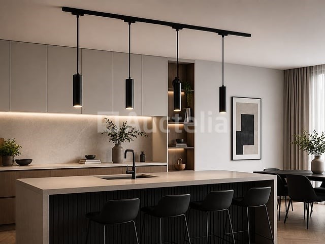 8 x led hangspot voor magnetische rail – 48v – 20w – 4200k neutraal wit - afbeelding 1 van  5