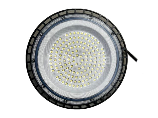 8 x led highbay ufo – 250w – 4000k neutraal wit – ip65 – agree-250 - afbeelding 1 van  5