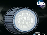 8 x led highbay ufo – 250w – 4000k neutraal wit – ip65 – agree-250 - afbeelding 4 van  6