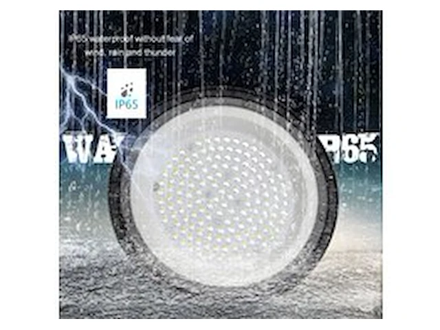 8 x led highbay ufo – 250w – 6500k koud wit – ip65 – agree-250 - afbeelding 1 van  6